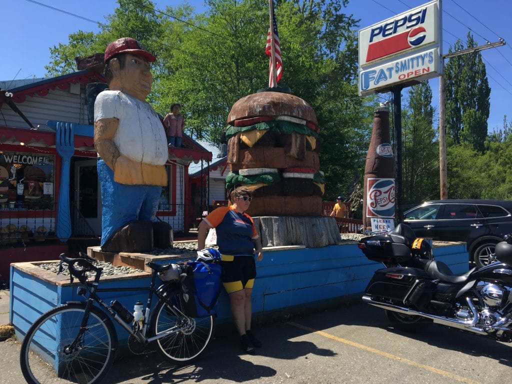 A short bike trip on the Olympic Discovery Trail